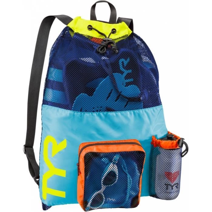 Sac Filet BEUCHAT – Bleu, Taille L, Durable, Pour Poisson Ou Plongée, Filet Robuste