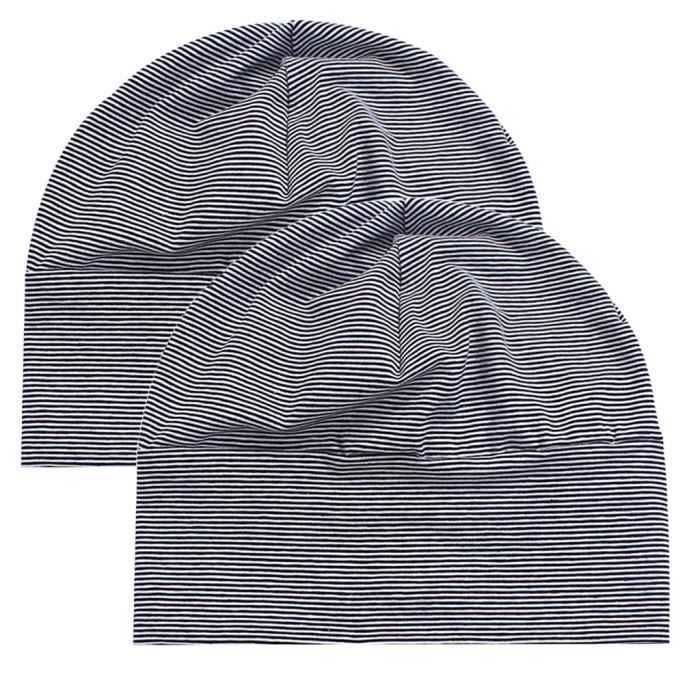 CASQUETTE Bonnet de nuit unisexe 2 pièces