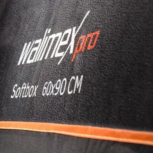Walimex Pro Softbox Plus Boîte à Lumière Pour Aurora/Bowens 30 X 120 Cm Orange Line