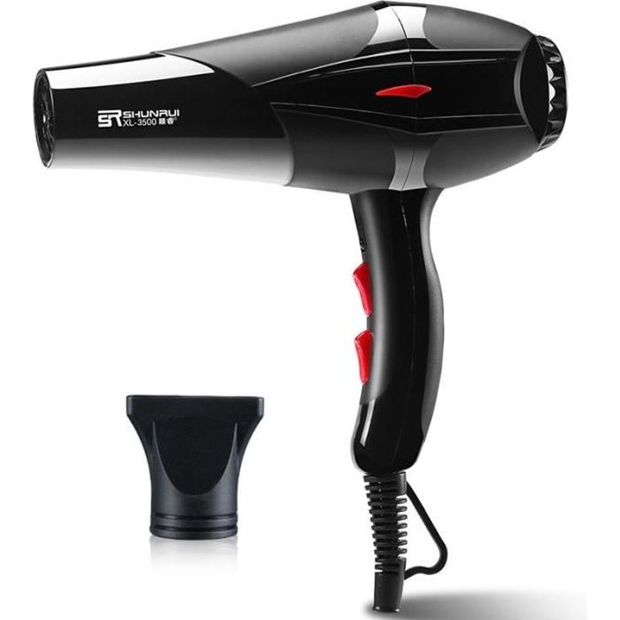 Seche Cheveux Puissant De Puissance 2000w Professionnel Pour Le Salon De Coiffure Coiffeur Outils Sechoir Cdiscount Electromenager
