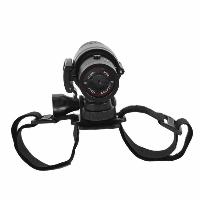 1080P HD Vélo Moto Casque Caméra WiFi Lampe De Poche Anti Shake Sports DV