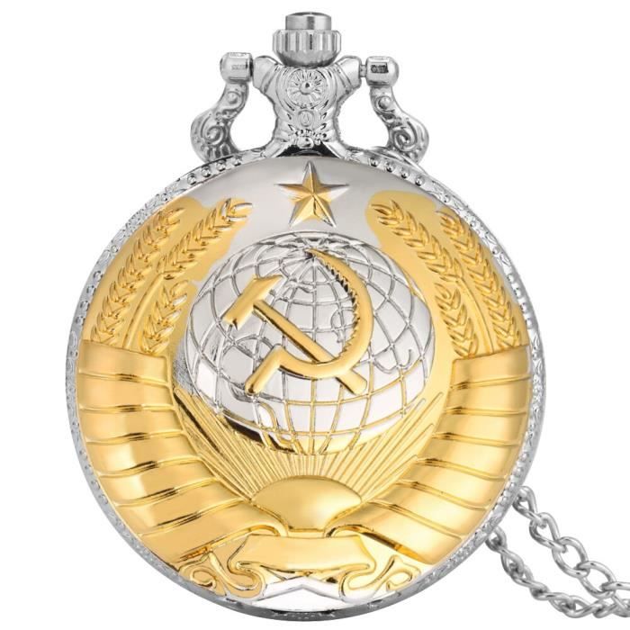 Chronomètre De Poche Vintage Soviétique - URSS - Pour Réparation / Pièces