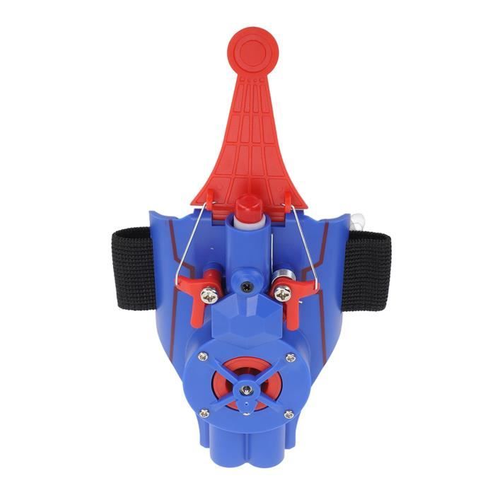 Costume Spiderman Enfant Avec Lance-Toile - Gants, Masque, Cape, Autocollants - Jeu Rôle, Cadeau