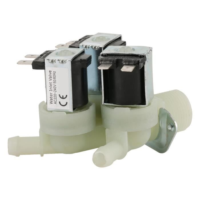 Électrovanne Eau 220V AC G3/4 - 1 Voie, Guidée, Pression 0.02-0.8 MPa - Pour Systèmes D'entrée D'eau - 1