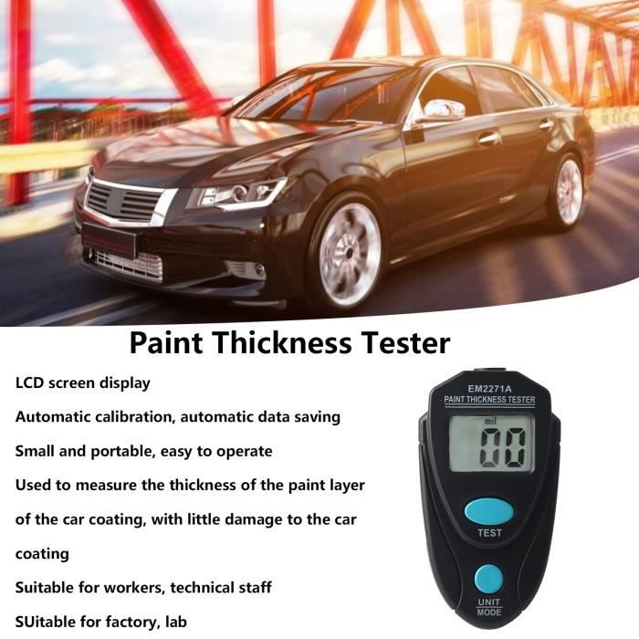 Testeur épaisseur Peinture Voiture YAYNO – Stylo Magnétique Sans Pile, Précision ±20µm | Pour Achat Occasion, Diagnostic