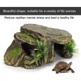 Grotte pour reptile pour tortue - Décoration pour aquarium - Grand format421-1