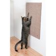 TRIXIE Griffoir XXL - Tapis en sisal / Catnip - 50 x 70 cm - Taupe - Pour chat-1
