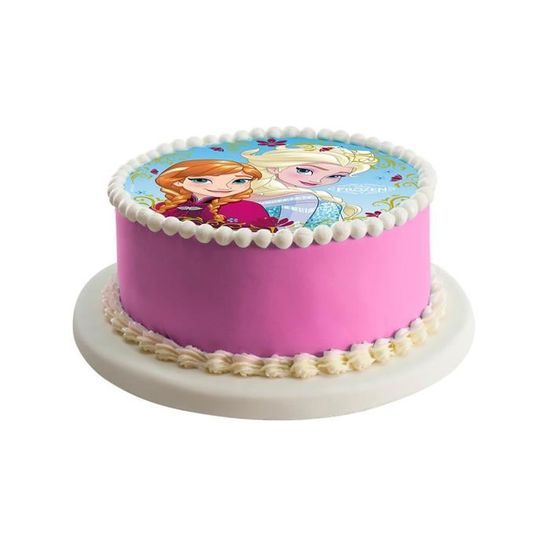 Disque Azyme cm Elsa Et Anna La Reine Des Neiges Frozen Cdiscount Maison