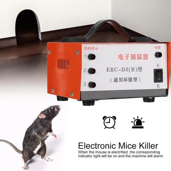 Professionnel électrocuter électronique rat piège souris souris