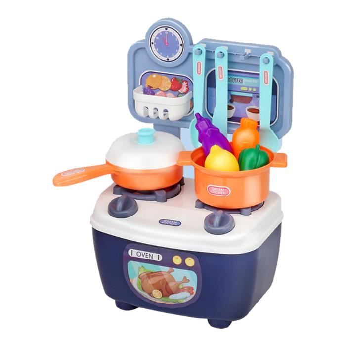 Yusheng Micro-ondes Jouet Cuisine Enfant – Avec Lumières, Sons Et Aliments En Pâte à Modeler – Dès 3 Ans