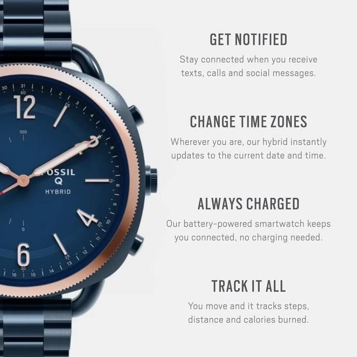 Fossil q accomplice hybrid smartwatch new arrivals