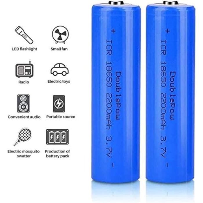 Generic Ampoule de secour à piles rechargeables de 15W, Batterie lithium  rechargeables intégrées à prix pas cher