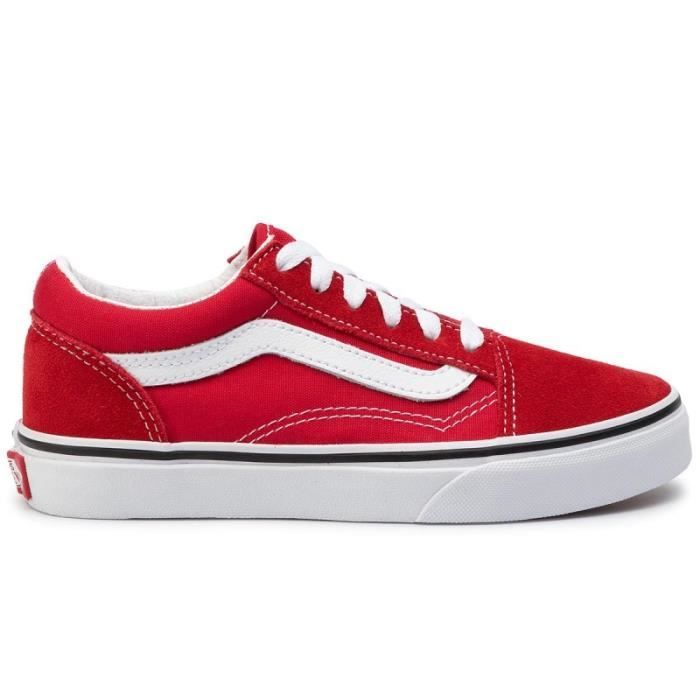 Vans rouge prix new arrivals