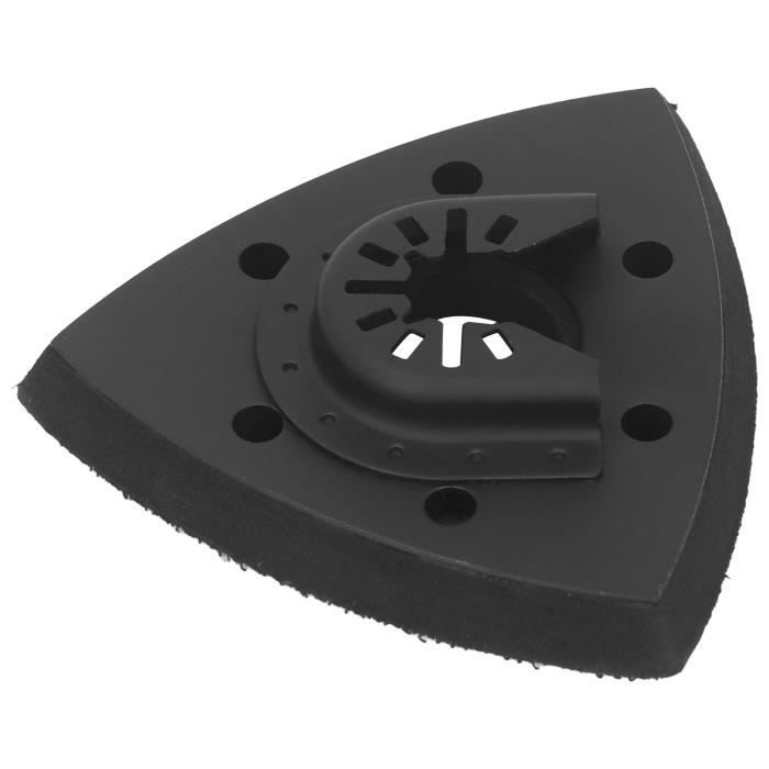 Support de ponçage triangulaire pour outils multifonctions oscillants Support de ponçage triangulaire pour outils multifonctions oscillants