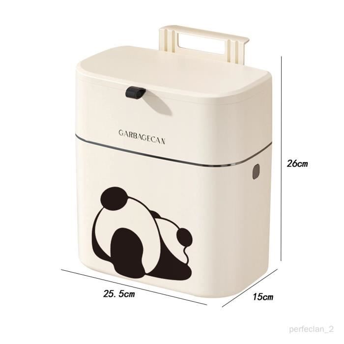 Qiilu poubelle pliante Poubelle suspendue murale pliable, poubelle permettant de gagner de