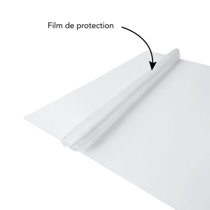 Feuille Metal Modélisme Plaques Aluminium 5052 ZOFUN - Lot De 6 30x30cm 0,5mm Avec Film Protection Matériau Bricolage