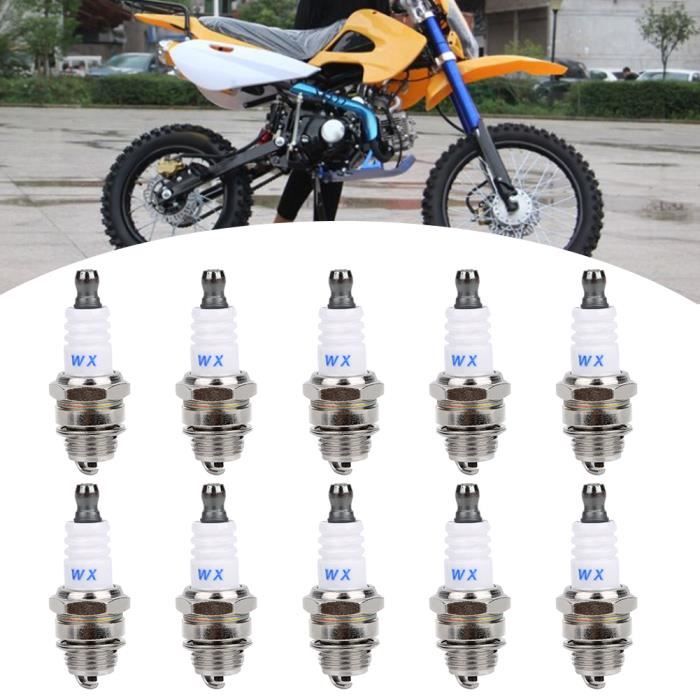 10 Bujías Cerámicas Bpt L7t Para 43 Cc, 47 Cc, 49 Cc, Mini | Meses sin interés