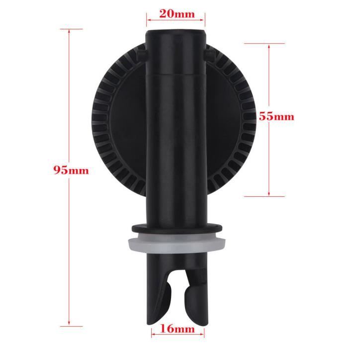 VINGVO baromètre de bateau gonflable Baromètre de jauge de pression d