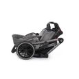 KUNERT Molto 3en1 - Poussette bébé - Jusqu'à 10Kg - Système siège auto et nacelle intégré - Gris/Floral-2