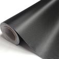 3d autocollant de voiture film de voiture de vinyle de fibre de carbone sticker noir-2