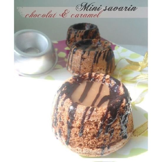 Mali’S Moule à Mini Savarins Et Babas - Lot De 4 En Aluminium Pour Pâtisserie