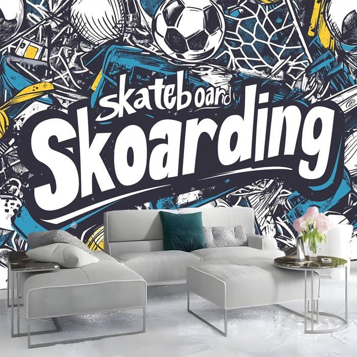 Murando PREMIUM Papier Peint Pierre 400x280 Cm Décoration Murale XXL Poster Tableaux Muraux Tapisserie Photo Trompe L'oeil Marbre Abstrait Effet 3D F A 10028 A A