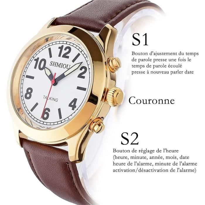 Montre new arrivals aveugle parlante