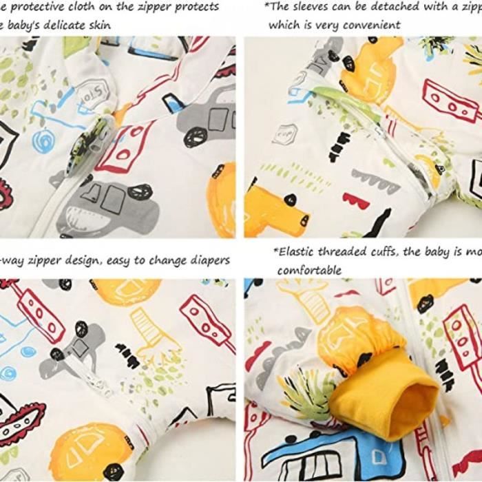 Pyjama bebe best sale pied amovible