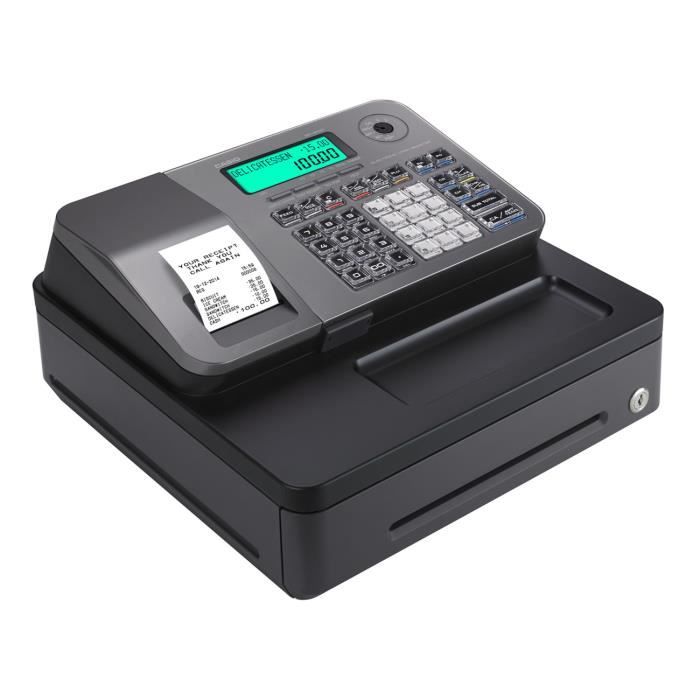 Casio SE-S100S Argent - Caisse enregistreuse avec imprimante