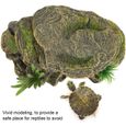 Grotte pour reptile pour tortue - Décoration pour aquarium - Grand format421-3