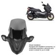 Dioche déflecteur de vent de moto Pare-brise de moto avec rétroviseur gris fumé design élégant pour Nmax 155 2020‑2022-3