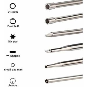Tournevis De Réglage Pour Carburateur Moteur 2 Temps - 21 Dents Cannelées, Compatible Poulan, Stihl, Homelite, Etc.
