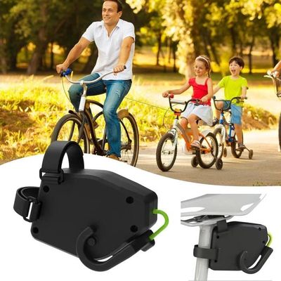 Kit Sécurité Vélo Enfant KidSafe - Remorquage 6-en-1 Avec Corde Élastique 3m, Gilet Réfléchissant Et Rétroviseurs