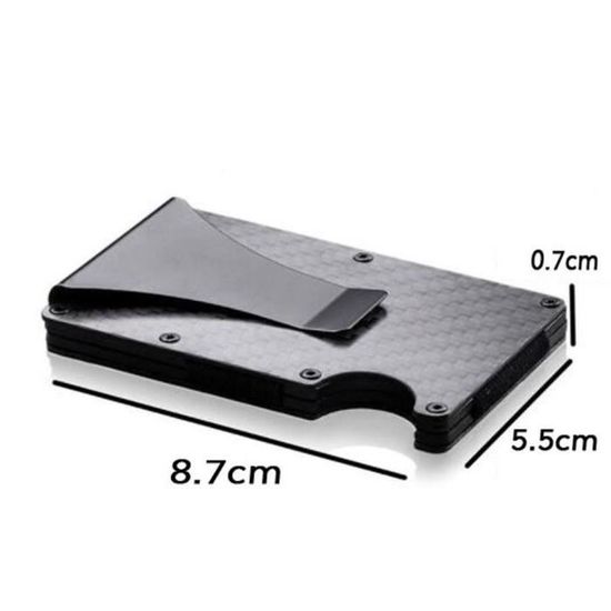 Porte Carte Crédit RFID Carte de Crédit Carbon Fiber Etui de Carte de Visite Automatique Pop-up Porte Carte Crédit RFID Carte de Crédit Carbon Fiber Etui de Carte de Visite Automatique Pop-up
