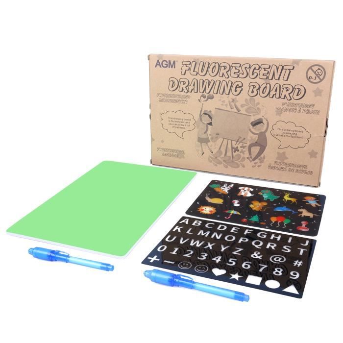 Tablette Lumineuse enfant magique pad Drawing Board Set Enfants bebe  Écriture Éducatif Peinture Jouet - Cdiscount Jeux - Jouets