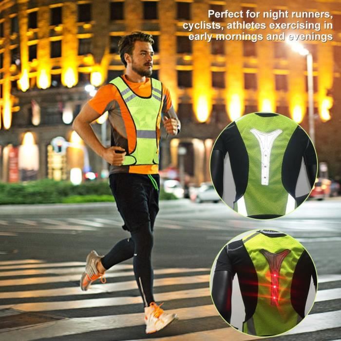 Veste reflechissante course a pied best sale