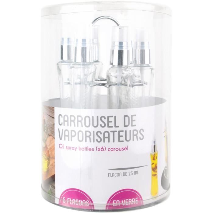 Paris Prix - Vaporisateur D'huile vapo 18cm Transparent à Prix Carrefour