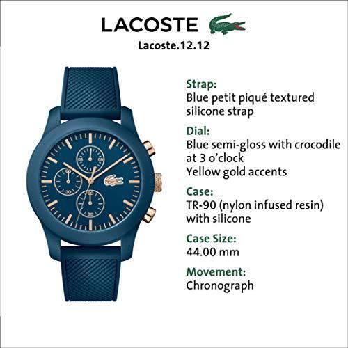 Montre lacoste homme hotsell silicone