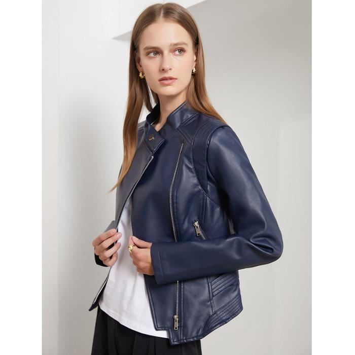 Blouson simili hotsell cuir femme