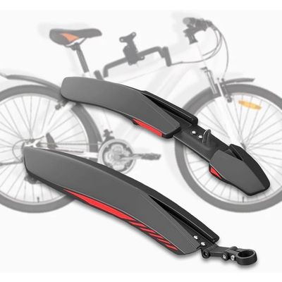 Zefal Trail 65 Garde-Boue – Set Avant/Arrière, 700c/26/27.5/29, Pneus Jusqu’à 2,4″, 360g