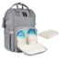 Sac A Dos A Langer Pour Bebe Etanche En Oxford Grande Capacite 2 Bouteille Poches Avec Matelas A Langer Et Poche Anti Vol S03db Achat Vente Sac A Langer 6422020939483 Cdiscount