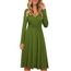 Robe taille haute fluide clearance