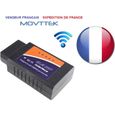 INTERFACE DIAGNOSTIQUE Movttek® AUTOMOBILE ELM327 WIFI MULTIMARQUES OBD2 valise-0