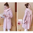 Manteau femme imitation peau