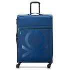 DELSEY PARIS COLOR BLOCK - Valise soute souple 76 cm x 51 cm x 32 cm - 104 L - Bleu marine