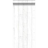Origin Wallcoverings papier peint imitation bois blanc d'ivoire - 53 cm x 10,05 m - 347551