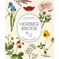 Herbier brodé - 33 plantes à broder