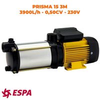 ESPA Pompe centrifuge multi-étage horizontale pour l'approvisionnement en eau PRISMA 15 3M - 3.900L/h - 32m max. - 230V