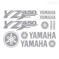 10 stickers YZF 450 – GRIS CLAIR – YAMAHA sticker YZF 450 - YAM430