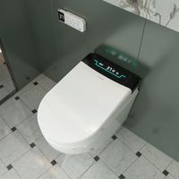 MEJE 001U-Toilette japonaise électronique - avec bidet intégré et télécommande - sèche-linge à air chaud - siège chauffant